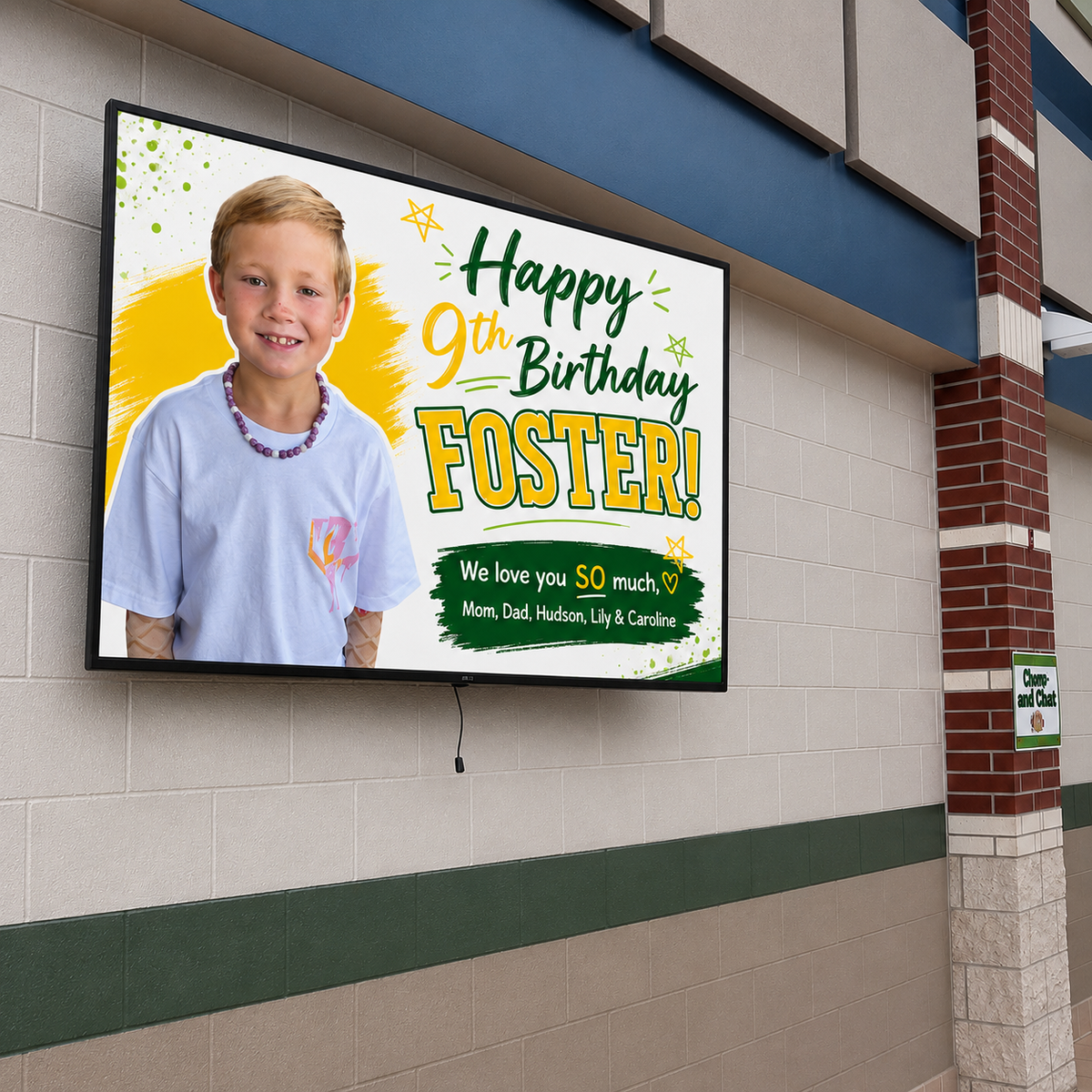 Digital Birthday Shoutout