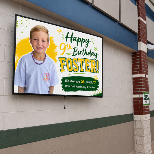 Digital Birthday Shoutout