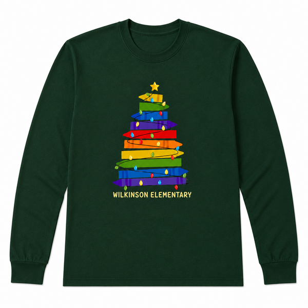 Christmas Crayon Tee – Wilkinson PTA